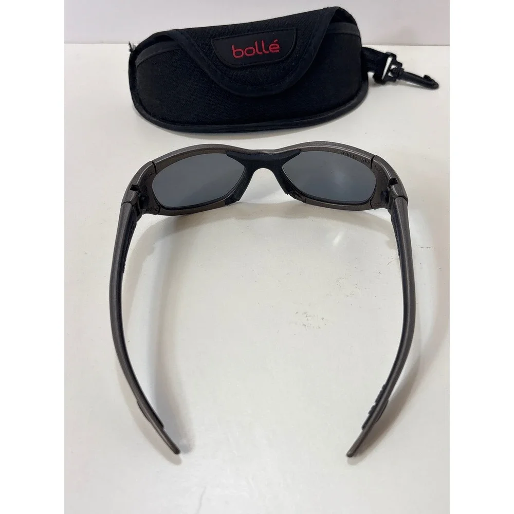 Bolle Rec Specs Maxx MX30 Sunglasses Metallic Green Wrap Frame Liberty Halo Case